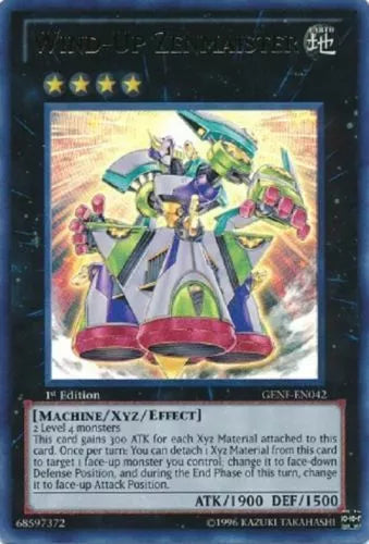 Wind-Up Zenmaister - GENF-EN042 - Ultra Rare - Unlimited Edition - YuGiOh
