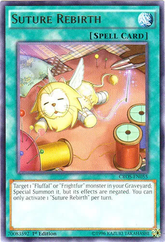 Suture Rebirth - CROS-EN055 - Rare - 1st Edition - YuGiOh