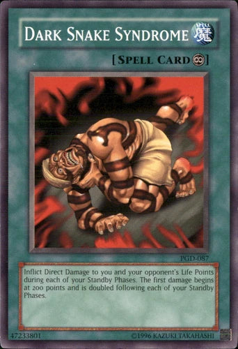 Dark Snake Syndrome - PGD-087 - Common - Mixed Editions - YuGiOh LP