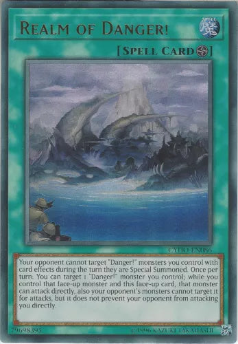 Realm of Danger! - CYHO-EN086 - Ultra Rare - Unlimited Edition - YuGiOh