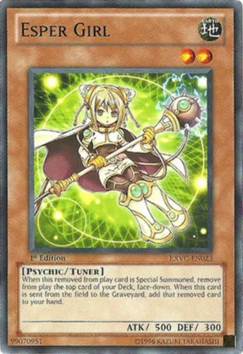 Esper Girl - EXVC-EN023 - Common - 1st Edition - YuGiOh