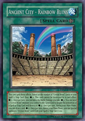 Ancient City - Rainbow Ruins - DP07-EN017 - Rare - 1st Edition - YuGiOh LP