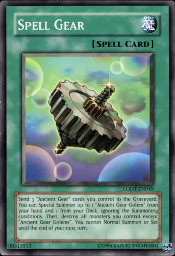 Spell Gear - LODT-EN049 - Common - Mixed Editions - YuGiOh