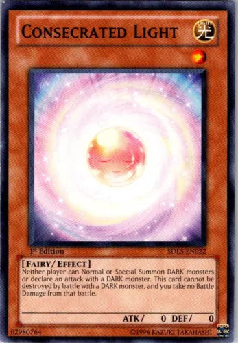 Consecrated Light - SDLS-EN022 - Common - 1st Edition - YuGiOh