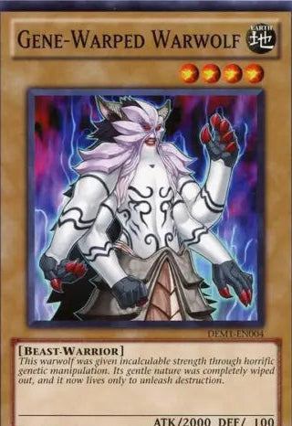 Gene-Warped Warwolf - DEM1-EN004 - Common - YuGiOh