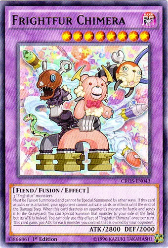 Frightfur Chimera - CROS-EN043 - Rare - 1st Edition - YuGiOh