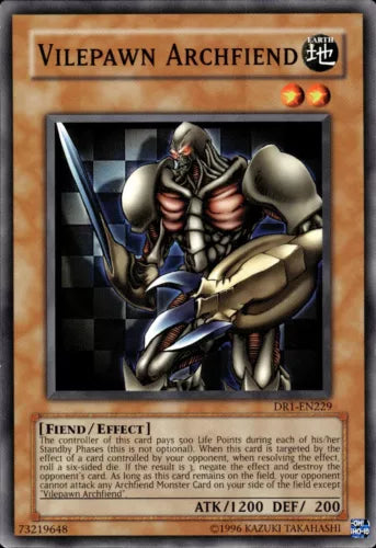 Vilepawn Archfiend - DR1-EN229 - Common - Unlimited Edition - YuGiOh