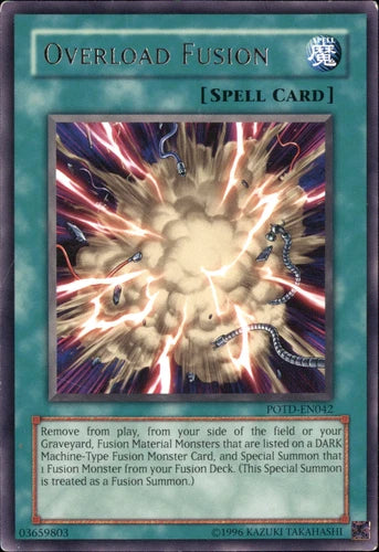 Overload Fusion - POTD-EN042 - Rare - Mixed Editions - YuGiOh LP