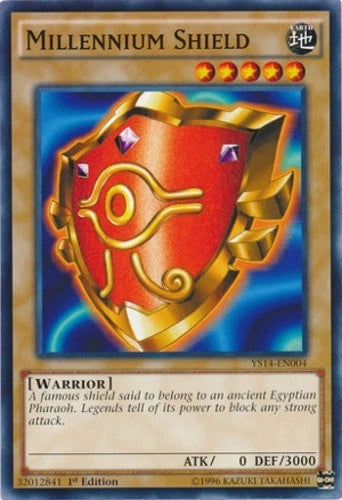 Millennium Shield - YS14-EN004 - Common - 1st Edition - YuGiOh