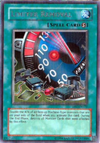 Limiter Removal - DB1-EN179 - Rare - Unlimited Edition - YuGiOh
