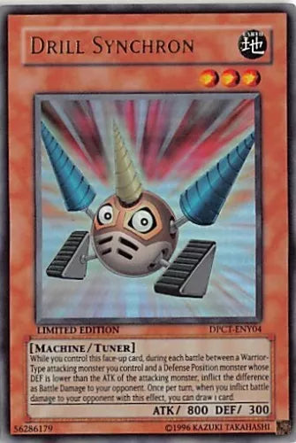 Drill Synchron - DPCT-ENY04 - Ultra Rare - Limited Edition - YuGiOh