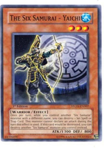 The Six Samurai - Yaichi - STON-EN007 - Common - Mixed Editions - YuGiOh