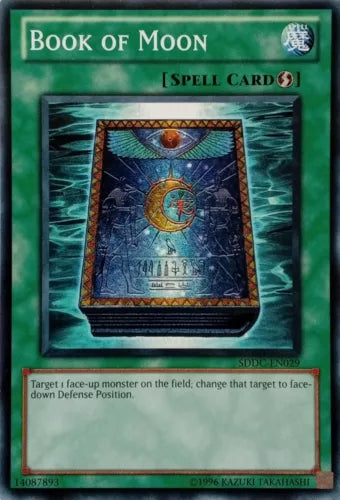 Book of Moon - SDDC-EN029 - Common - 1st Edition - YuGiOh