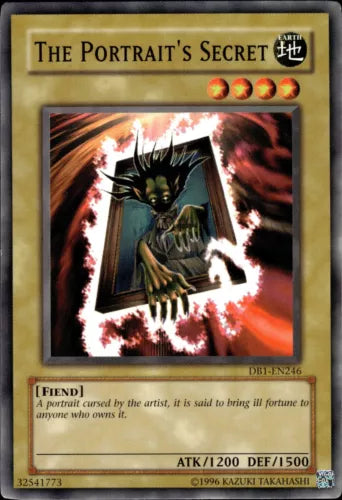The Portrait's Secret - DB1-EN246 - Common - Unlimited Edition - YuGiOh