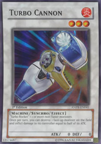 Turbo Cannon - ANPR-EN041 - Super Rare - 1st Edition - YuGiOh - LP