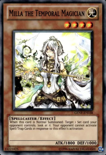 Milla the Temporal Magician - GENF-EN038 - Common - 1st Edition - YuGiOh