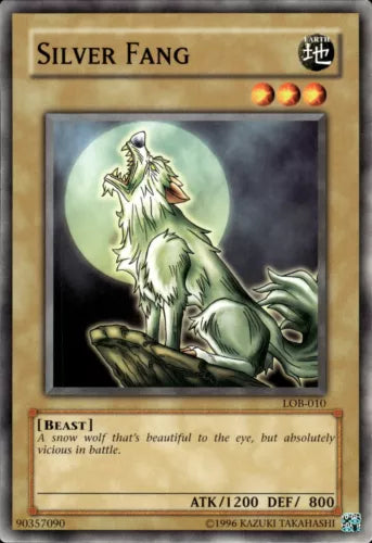 Silver Fang - LOB-010 - Common - Unlimited Edition - YuGiOh