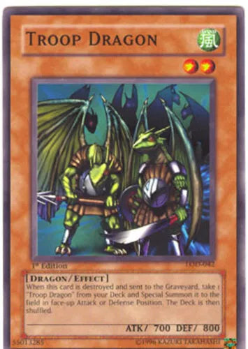 Troop Dragon - LOD-042 - Common - Unlimited Edition - YuGiOh LP