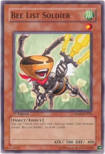 Bee List Soldier - CRMS-EN036 - Common - 1st Edition - YuGiOh