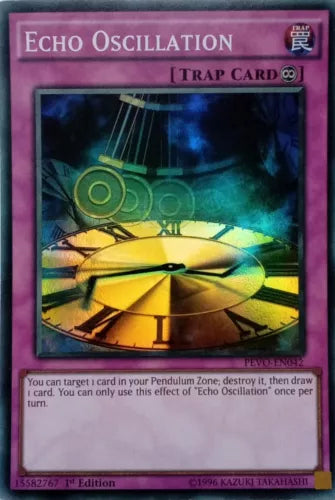 Echo Oscillation - PEVO-EN042 - Super Rare - 1st Edition - YuGiOh