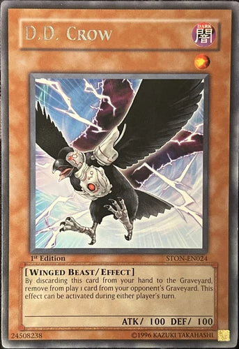D.D. Crow - STON-EN024 - Rare - Mixed Editions - YuGiOh