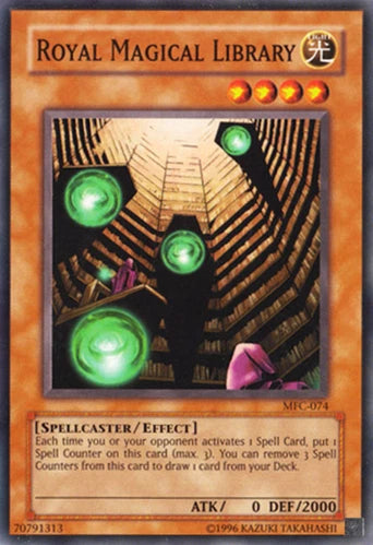 Royal Magical Library - MFC-074 - Common - Unlimited Edition - YuGiOh LP