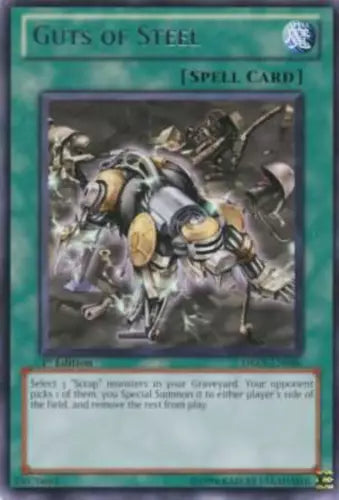 Guts of Steel - DREV-EN086 - Rare - 1st Edition - YuGiOh