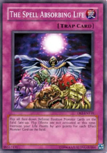 The Spell Absorbing Life - DR1-EN159 - Common - Unlimited Edition - YuGiOh