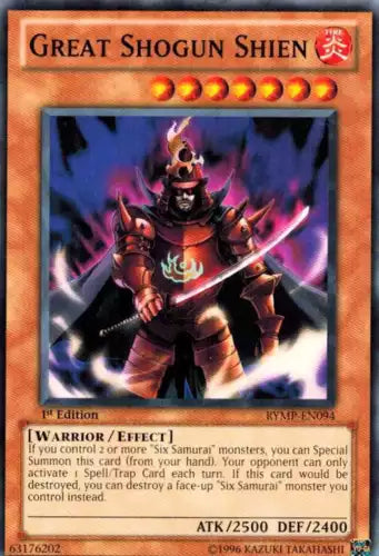 Great Shogun Shien - RYMP-EN094 - Common - Mixed Editions - YuGiOh