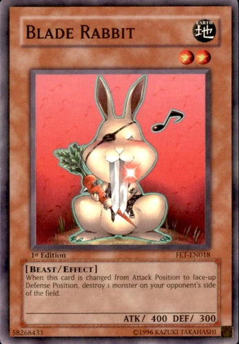 Blade Rabbit - FET-EN018 - Common - 1st Edition - YuGiOh