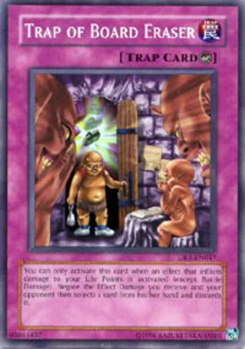 Trap of Board Eraser - DR1-EN047 - Common - Unlimited Edition - YuGiOh