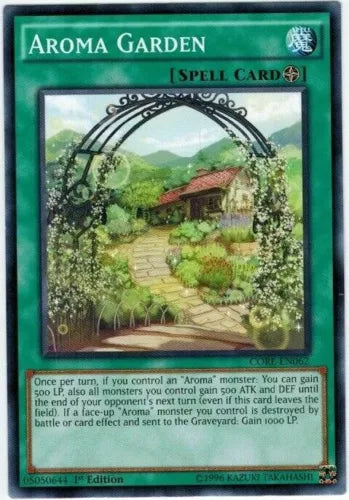 Aroma Garden - CORE-EN062 - Common - 1st Edition - YuGiOh