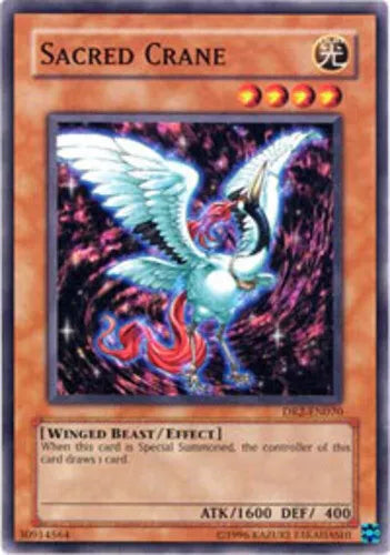 Sacred Crane - DR2-EN070 - Common - Unlimited Edition - YuGiOh