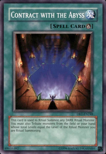 Contract with the Abyss - DR1-EN248 - Common - Unlimited Edition - YuGiOh