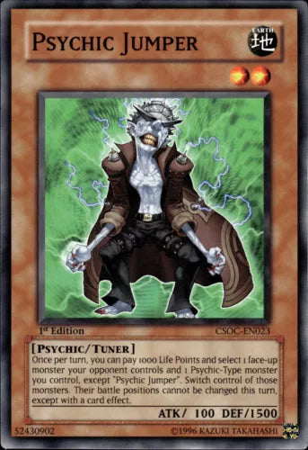 Psychic Jumper - CSOC-EN023 - Common - Unlimited Edition - YuGiOh