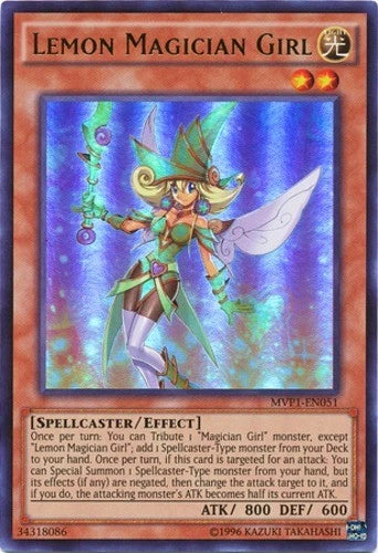 Lemon Magician Girl - MVP1-EN051 - Ultra Rare - 1st Edition - YuGiOh