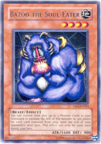 Bazoo the Soul-Eater - DB2-EN003 - Rare - Unlimited Edition - YuGiOh