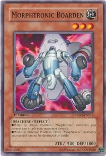 Morphtronic Boarden - CRMS-EN017 - Common - Unlimited Edition - YuGiOh