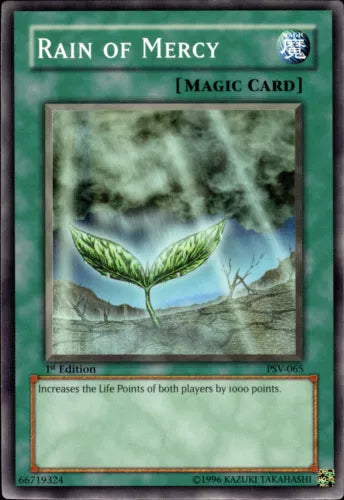 Rain of Mercy - PSV-065 - Common - Unlimited Edition - YuGiOh LP