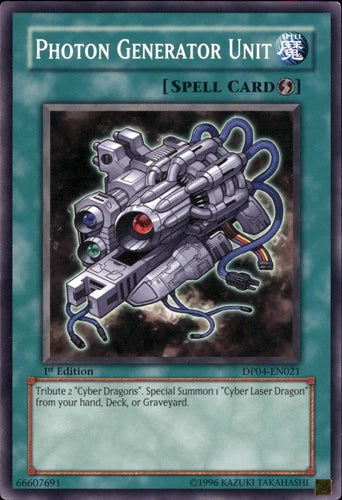 Photon Generator Unit - DP04-EN021 - Common - Unlimited Edition - YuGiOh
