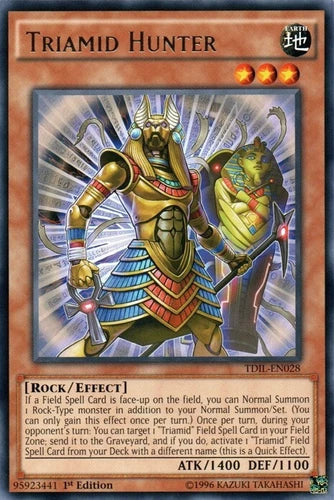 Triamid Hunter - TDIL-EN028 - Rare - Mixed Editions - YuGiOh
