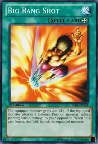 Big Bang Shot - BP02-EN141 - Common - 1st Edition - YuGiOh