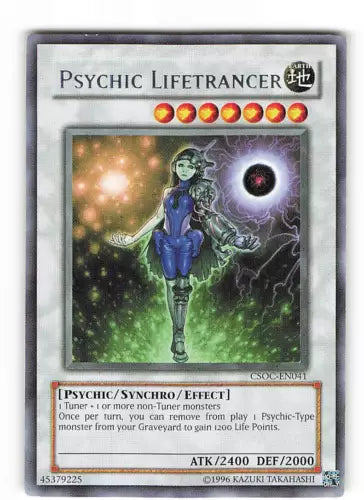 Psychic Lifetrancer - CSOC-EN041 - Rare - Unlimited Edition - YuGiOh