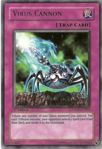 Virus Cannon - CSOC-EN092 - Rare - Unlimited Edition - YuGiOh