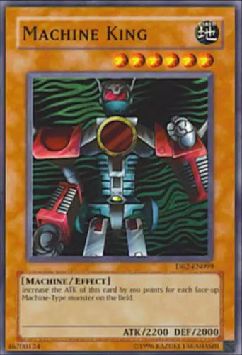 Machine King - DB2-EN099 - Common - Unlimited Edition - YuGiOh