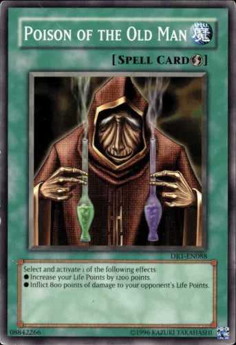 Poison of the Old Man - DR1-EN088 - Common - Unlimited Edition - YuGiOh