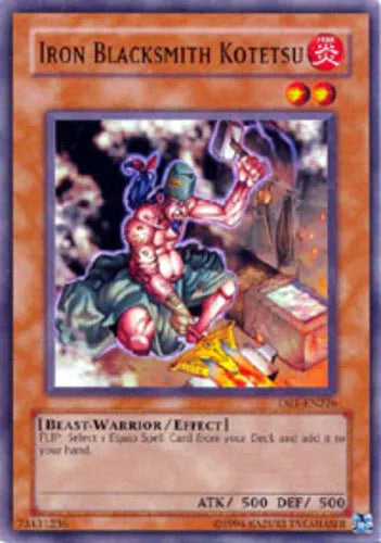 Iron Blacksmith Kotetsu - DR1-EN226 - Common - Unlimited Edition - YuGiOh