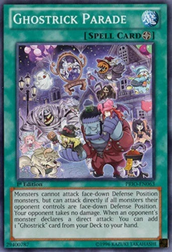 Ghostrick Parade - PRIO-EN063 - Common - 1st Edition - YuGiOh