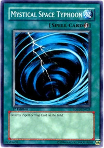 Mystical Space Typhoon SD10 - SD10-EN024 - Common - 1st Edition - YuGiOh