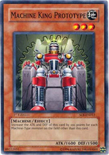 Machine King Prototype - SOI-EN012 - Common - Mixed Editions - YuGiOh LP